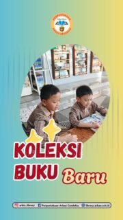 Alhamdulilah ada koleksi buku baru lagi. Masih ada di rak display. Kalian bisa langsung pinjam dan baca bukunya ya😍Voice Over: Hamizan Afkar kelas 1 Bilal bin Rabah @sdit_arkancendekiaTerimakasih 🥰@arkan_islamicschool#literasisekolah #ayokeperpustakaan #ayomembaca