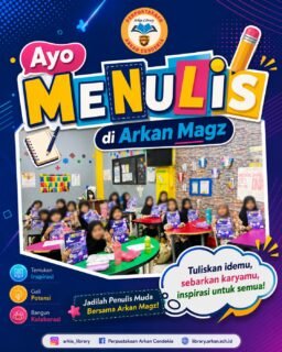 Ayo menulis di Arkan Magz.
#ayomenulis #ayomembaca #majalahsekolah #literasi@arkan_islamicschool
@tkit_arkancendekia
@sdit_arkancendekia
@smpit_arkancendekia