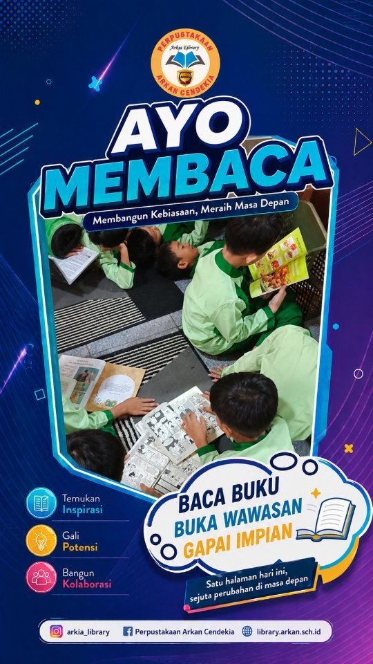 Ayo membaca, ayo ke perpustakaan, ayo ke @arkia_library#perpustakaansekolah #ayomembaca #literasisekolah #ayokeperpustakaan #ayomasukarkan@arkan_islamicschool
@sdit_arkancendekia