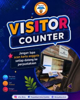 📢 Yuk, Jangan Lupa Scan Visitor Counter! 💙📚Setiap kali berkunjung ke Perpustakaan Arkan Cendekia, jangan lupa scan kartu anggota di Visitor Counter ya! 📲💳Dengan melakukan scan kunjungan, kamu telah membantu perpustakaan dalam:
✨ Mencatat statistik jumlah pengunjung.
📊 Mendukung pengembangan layanan perpustakaan yang lebih baik.
📚 Menjadi bagian dari budaya literasi yang tertib dan disiplin.Caranya mudah banget!
1️⃣ Datang ke perpustakaan.
2️⃣ Siapkan kartu anggota.
3️⃣ Scan di Visitor Counter.
4️⃣ Selamat menikmati berbagai koleksi dan fasilitas perpustakaan! 🎉Satu kali scan, satu langkah untuk mendukung perpustakaan yang lebih maju. 💙#perpustakaansekolah
#ayokeperpustakaan
#literasi
#arkialibrary@arkan_islamicschool
@sdit_arkancendekia
@tkit_arkancendekia
@smpit_arkancendekia